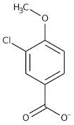 3-Chloro-4-methoxybenzoic acid, 98+%