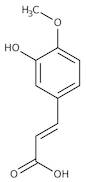 3-Hydroxy-4-methoxycinnamic acid, predominantly trans, 98+%, Thermo Scientific Chemicals