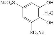 1,2-Dihydroxybenzene-3,5-disulfonic acid disodium salt monohydrate, 97%