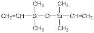 1,3-Divinyltetramethyldisiloxane, cont. up to 4% 1-vinyl-3-ethyltetramethyldisiloxane