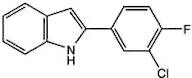 2-(3-Chloro-4-fluorophenyl)indole, 98%