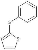 2-(Phenylthio)thiophene, 97+%