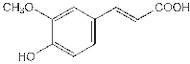 trans-4-Hydroxy-3-methoxycinnamic acid, 99%
