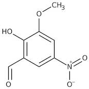 2-Hydroxy-3-methoxy-5-nitrobenzaldehyde, 98%, Thermo Scientific Chemicals