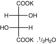 Potassium L-tartrate hemihydrate, 99%