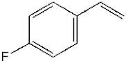 4-Fluorostyrene, 97+%, stab. with 0.1% 4-tert-butylcatechol