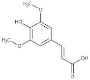 4-Hydroxy-3,5-dimethoxycinnamic acid, 98%, Thermo Scientific Chemicals