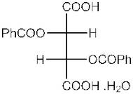 (+)-Dibenzoyl-D-tartaric acid monohydrate, 99%