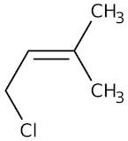 1-Chloro-3-methyl-2-butene, 95%, stab. with potassium carbonate