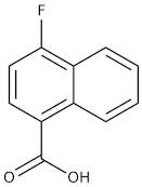 4-Fluoro-1-naphthoic acid, 97%