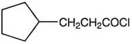 3-Cyclopentylpropionyl chloride, 98%