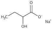 DL-2-Hydroxybutyric acid sodium salt, 97+%