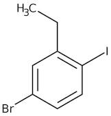 4-Bromo-2-ethyl-1-iodobenzene, stab. with copper