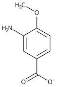 3-Amino-4-methoxybenzoic acid, 98+%, Thermo Scientific Chemicals
