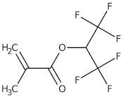 1,1,1,3,3,3-Hexafluoroisopropyl methacrylate, 99%, stab.