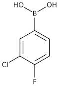 3-Chloro-4-fluorobenzeneboronic acid, 98%