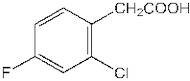 2-Chloro-4-fluorophenylacetic acid, 97%
