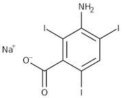3-Amino-2,4,6-triiodobenzoic acid, water <4%