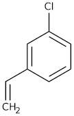 3-Chlorostyrene, 98%, stab. with 0.1% 4-tert-butylcatechol