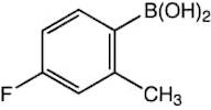 4-Fluoro-2-methylbenzeneboronic acid, 98%