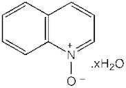 Quinoline N-oxide hydrate, 97% (dry wt.), water ca 20%