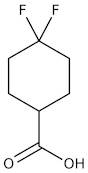 4,4-Difluorocyclohexanecarboxylic acid, 98%