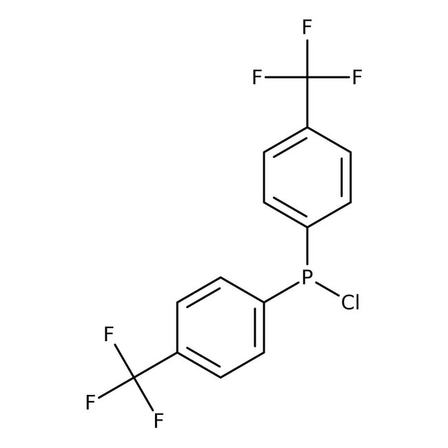 Chlorobis[4-(trifluoromethyl)phenyl]phosphine, 97%