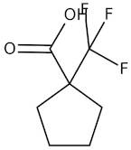 1-(Trifluoromethyl)cyclopentanecarboxylic acid, 97%