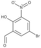 5-Bromo-3-nitrosalicylaldehyde, 97%