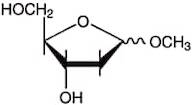 1-O-Methyl-2-deoxy-D-ribose, 90%