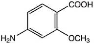 4-Amino-2-methoxybenzoic acid, 97%