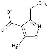 3-Ethyl-5-methylisoxazole-4-carboxylic acid, 97%