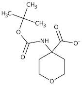 4-(Boc-amino)tetrahydropyran-4-carboxylic acid, 95%, Thermo Scientific Chemicals