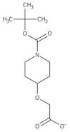 (1-Boc-4-piperidinyloxy)acetic acid, 95%