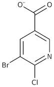 5-Bromo-6-chloronicotinic acid, 97%