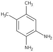 4,5-Dimethyl-o-phenylenediamine, 98%, many contain up to ca 15% water
