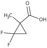 (±)-2,2-Difluoro-1-methylcyclopropanecarboxylic acid, 97%