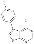 4-Chloro-5-(4-chlorophenyl)thieno[2,3-d]pyrimidine, 96%
