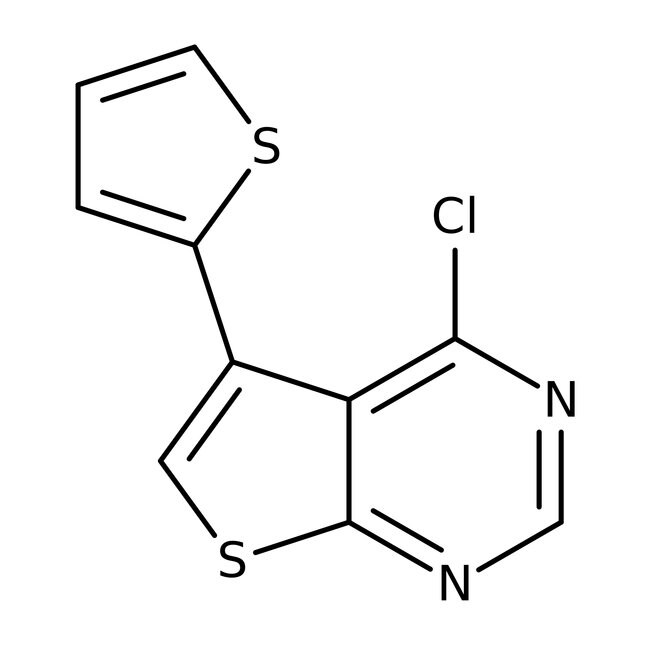 4-Chloro-5-(2-thienyl)thieno[2,3-d]pyrimidine, 97%