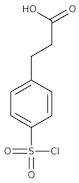 3-(4-Chlorosulfonylphenyl)propionic acid, 99%