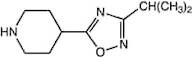 4-(3-Isopropyl-1,2,4-oxadiazol-5-yl)piperidine, 97%