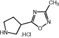 3-Methyl-5-(3-pyrrolidinyl)-1,2,4-oxadiazole hydrochloride