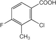 2-Chloro-4-fluoro-3-methylbenzoic acid, 97%