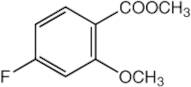 Methyl 4-fluoro-2-methoxybenzoate, 97+%