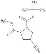 trans-N-Boc-4-cyano-L-proline methyl ester, 97%