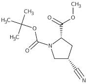 cis-N-Boc-4-cyano-L-proline methyl ester, 97%