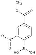 4-Methoxycarbonyl-2-nitrobenzeneboronic acid, 97%, Thermo Scientific Chemicals