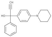 1-Phenyl-1-[4-(1-piperidinyl)phenyl]-2-propyn-1-ol, 97%