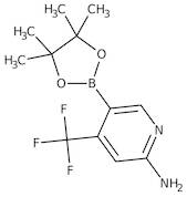 2-Amino-4-(trifluoromethyl)pyridine-5-boronic acid pinacol ester, 95%