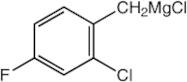2-Chloro-4-fluorobenzylmagnesium chloride, 0.25M in 2-MeTHF